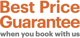 Best Price Guarantee when you book with us